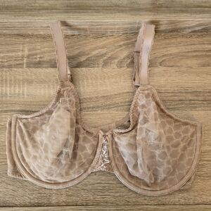 Wacoal Nude Lace Unpadded Bra